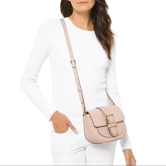 MICHAEL KORS Lillian Small Crossbody Soft Pink NWT - Picture 4 of 4